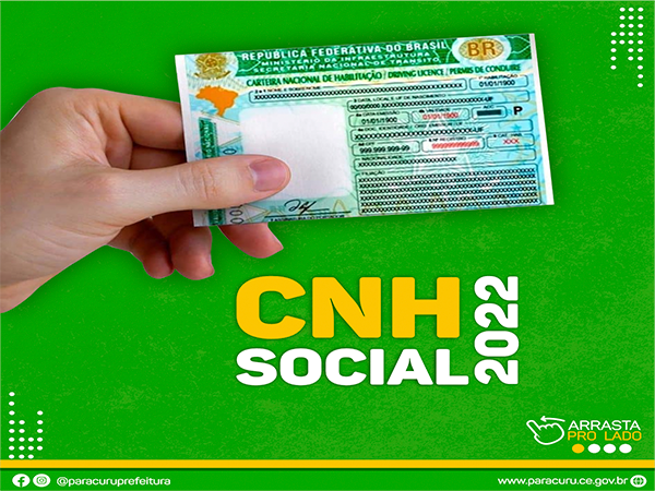 CNH Popular 2022 disponibiliza 20 mil vagas para o interiro do Estado; saiba como se inscrever